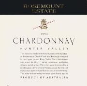 Hunter Valley_Rosemount_chardonnay show res 1994